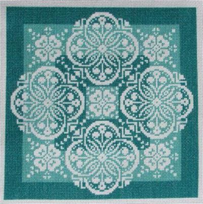 Everything crossstitch is a premiere source for the best cross stitch kits and patterns at reasonable prices. Everything Cross Stitch - Lace Traces~Shades of Jade