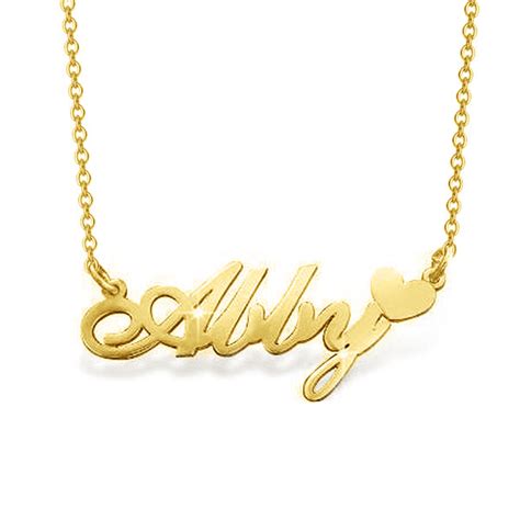 Yafeini Personalized Jewelry Customized Name Necklace Gold Yafeini