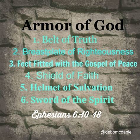 The Armor Of God What It Is And How To Put It On