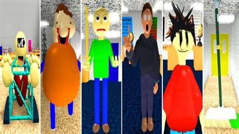 Play As All Characters Baldis Basics Roleplay Youtube