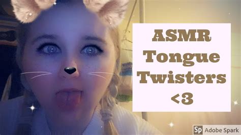 Asmr Tongue Twisters Youtube