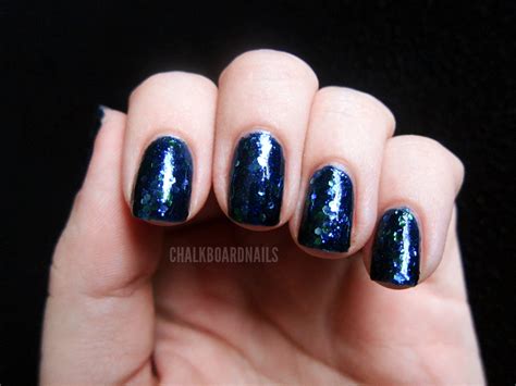 Deborah Lippmann Across the Universe | Chalkboard Nails | Nail Art Blog