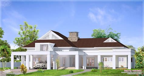 Best Single Floor Villa Elevation Home Designs