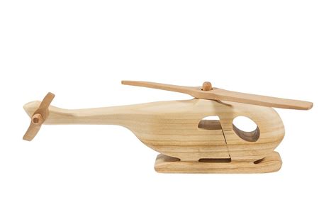 Wooden Helicopter Bambino Planet
