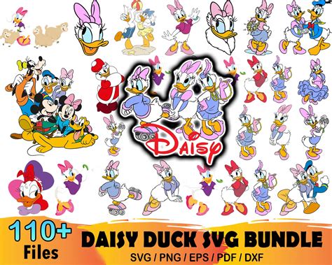 Daisy Duck Svg Bundle Free Svg Files For Cricut