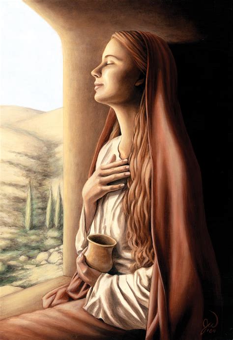 Mary Magdalene Painting By Jonathan Weber Fine Art America