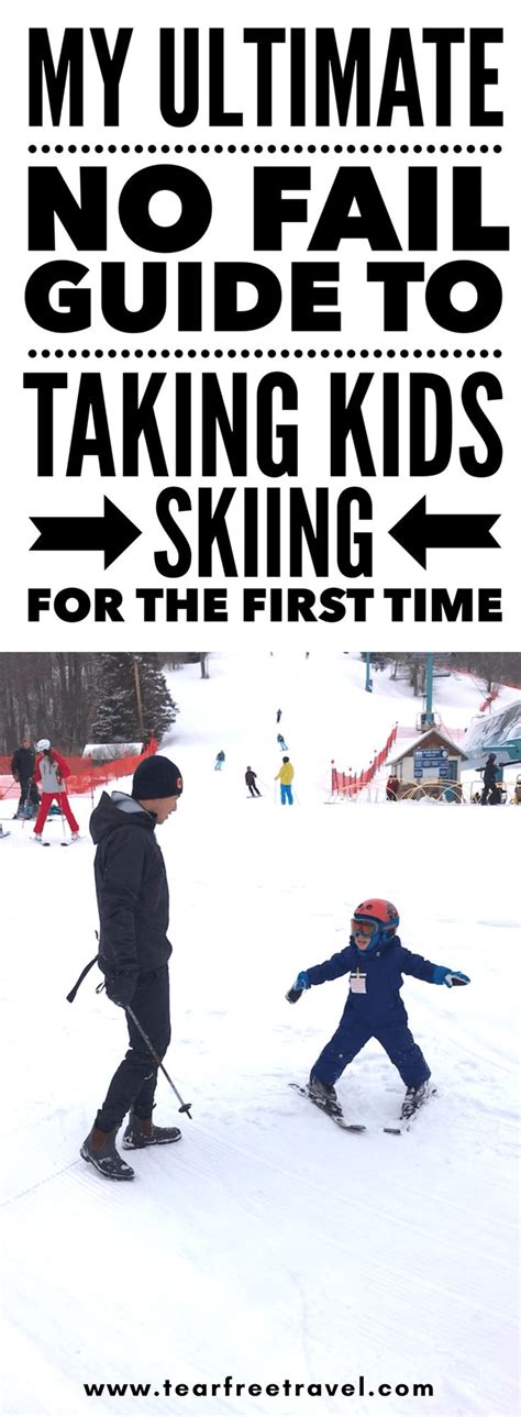 It's fun and easy to learn how to ski. This is how to take kids skiing for the first time (With ...