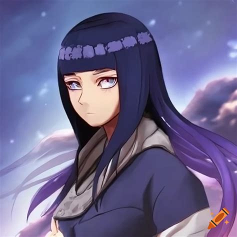 Hinata Hyuga In Armor With A Ponytail Hairstyle On Craiyon