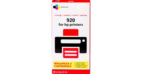 Huismerk 920 4 Kleuren Xl Voor Hp Printers C2n92ae Coolblue Voor