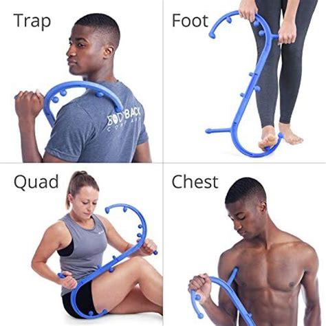 Body Back Buddy Original Trigger Point Deep Therapy Self Massage Tool S Shaped 689252743080 Ebay
