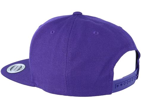Purple Snapback Yupoong Caps Uk