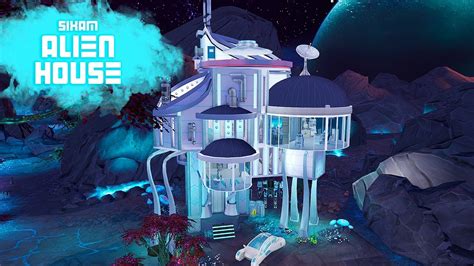Sixam Alien House Sims 4 Speed Build Simsbiosis Youtube