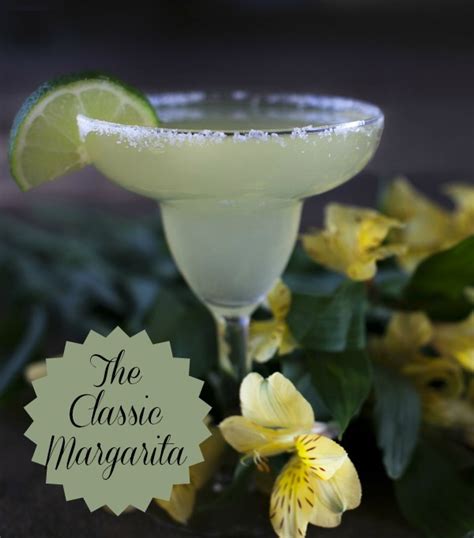Classic Tequila Margarita Recipe With Lime