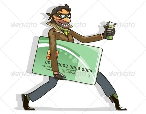 Such a dream could also suggest that you are experiencing some injustices in your life where someone took something that was meant for you and thus left you. Thief Steals Credit Card and Money (With images) | Fraud protection, Credit card, Cartoon styles