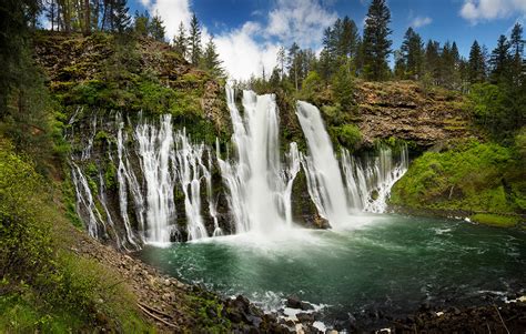 Burney Falls California Waterfall Lewis Carlyle Photography