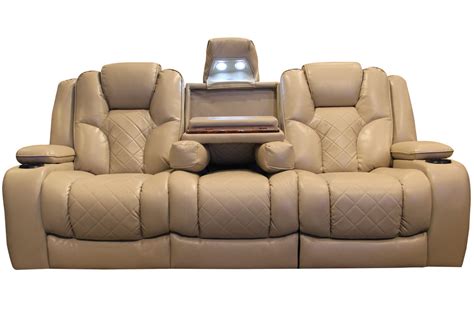 Turismo Power Reclining Sofa With Drop Down Table At Gardner White