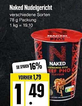 Naked Nudelgericht Angebot Bei EDEKA 1Prospekte De