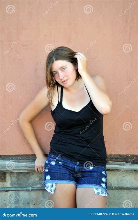 Female Tomboy Stock Photo Image Of Adult Casual Teenager 32140724