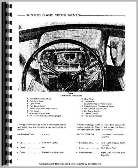 Ford truck wire color and gauge chart. Ford 2600 Tractor Operators Manual