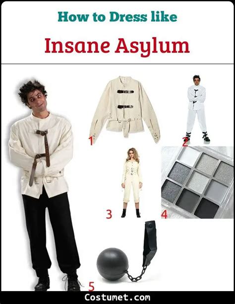 Insane Asylum Costume For Cosplay And Halloween