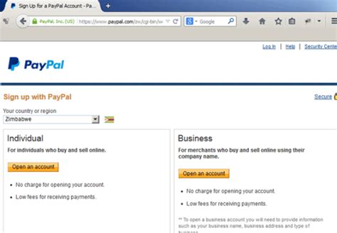 PayPal In Zimbabwe: Here's How To Open Your PayPal Account - Techzim