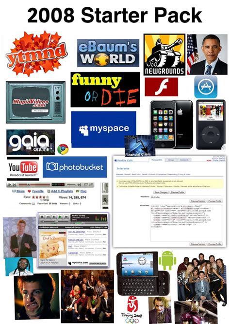 2008 Starter Pack 9gag