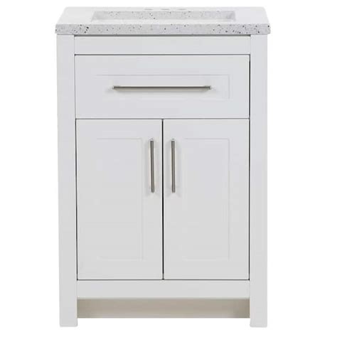 Buy Clady 245 In W X 1875 In D Bath Vanity In White With Cultured