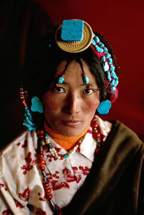 Tagong Woman Tibet Tibetan Woman Steve Mccurry Steve