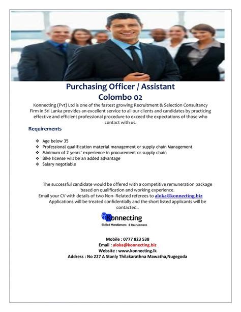 Purchasing Officer Assistant