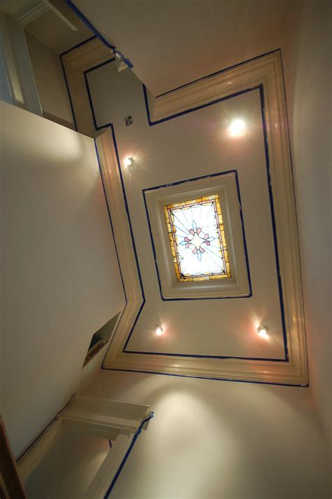 Skylight Molding Added Ceiling Taped Off For Paint Flickr