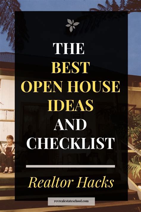 Open house scripts & ideas for realtors. 21 Best Real Estate Open House Ideas For Massive Lead Gen ...