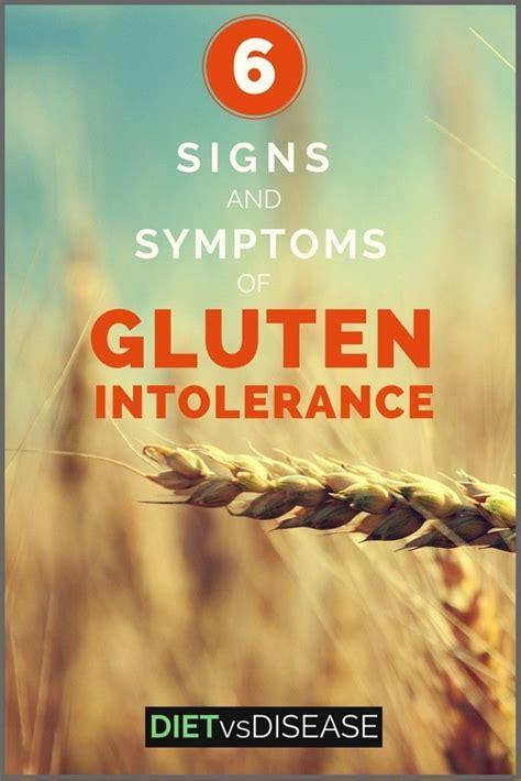 6 Signs And Symptoms Of Gluten Intolerance Gluten Intolerance Symptoms