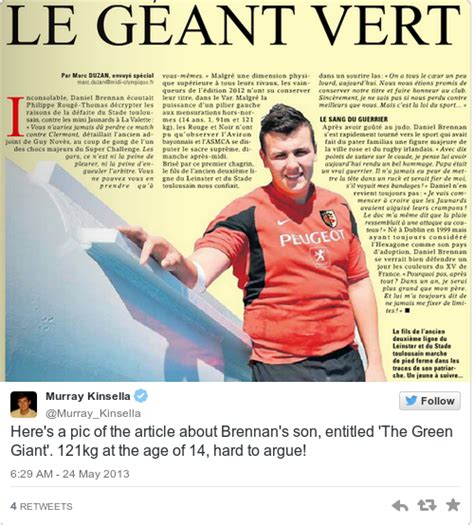 34,324 likes · 131 talking about this. French rugby is trying to get its hands on Trevor Brennan ...