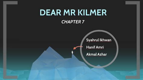 Here are the lessons that i have learnt. DEAR MR KILMER by Zakirul Amin II on Prezi Next