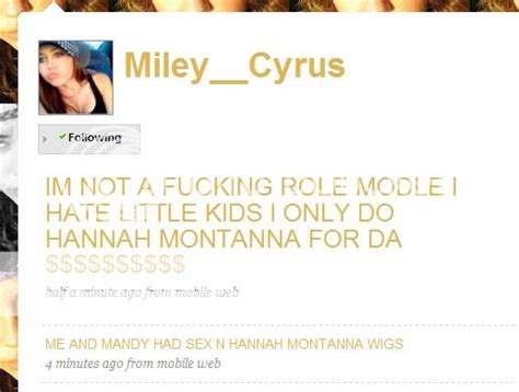 Miley Cyrus Hacked Uncensored Photo By Vaio Photobucket