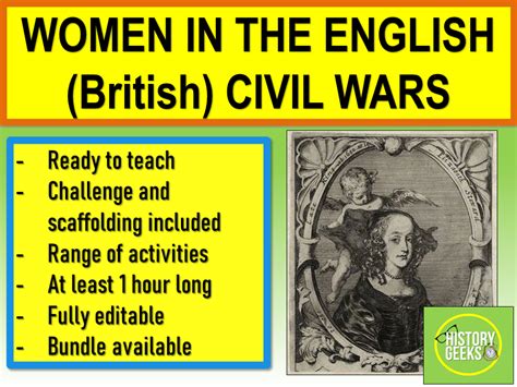 The English Civil War Teaching Resources