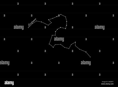 Eridanus Constellation Cluster Of Stars Celestial River Constellation