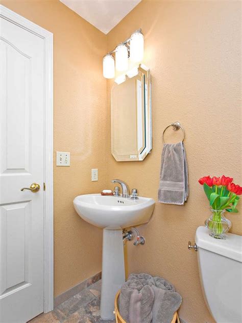 We use it every single day to maintain health and hygiene, plus get ready every morning. Peach Bathroom | Houzz