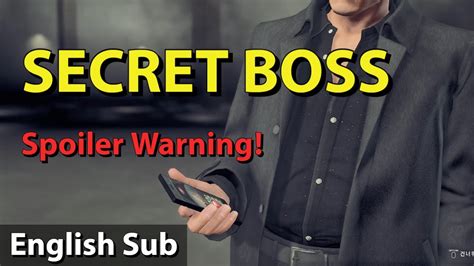 Streaming female boss hooker (2020) sub indo, nonton film bioskop, drama, dan serial tv favorit movie di lk21 online. SECRET BOSS Yakuza 7 (English Sub) PS4 gameplay - YouTube