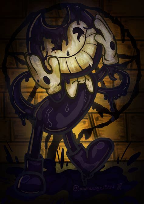 The Demon Bendy And The Ink Machine Fanart By