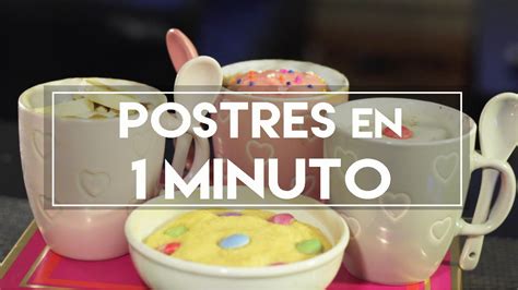 Es mejor cocinar en tramos cortos que te permitan verificar que la temperatura es la adecuada. Postres en 1 MINUTO! - DIY | What The Chic - YouTube