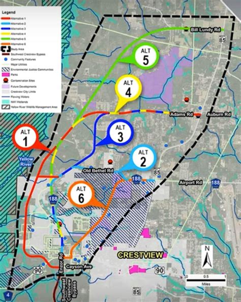 Crestview Residents Get A Look At 6 Alternatives For A Proposed