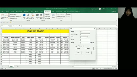 Langkah Langkah Pembuatan Macro Dan Vba Dalam Ms Excel Youtube