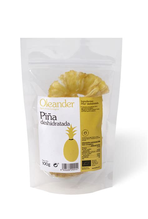 Oleander Bio Piña Deshidratada 100g