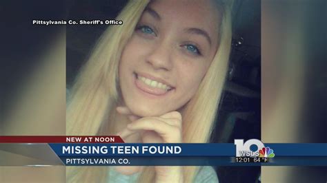 Missing 15 Year Old Pittsylvania County Girl Found Safe Youtube