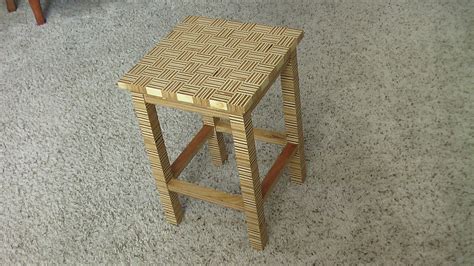 Making patterned boxes from scrap wood. Homemade end grain Birch plywood side table. | Wood projects, Birch plywood, Wood scraps