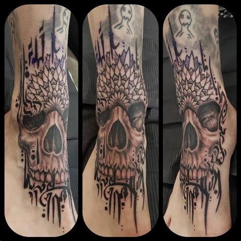 Skull Mandala By George Scharfenberg Tattoos