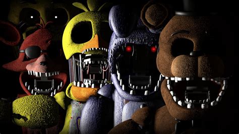 Welcome back to the new and improved freddy fazbear's pizza! FNaF 2 Withered Menu by DrGoldenstar on DeviantArt