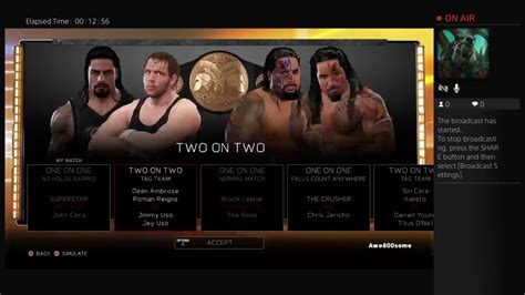 Wwe 2k17 Mycareer Mode Episode 118 Youtube