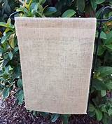 Wholesale Burlap Garden Flags